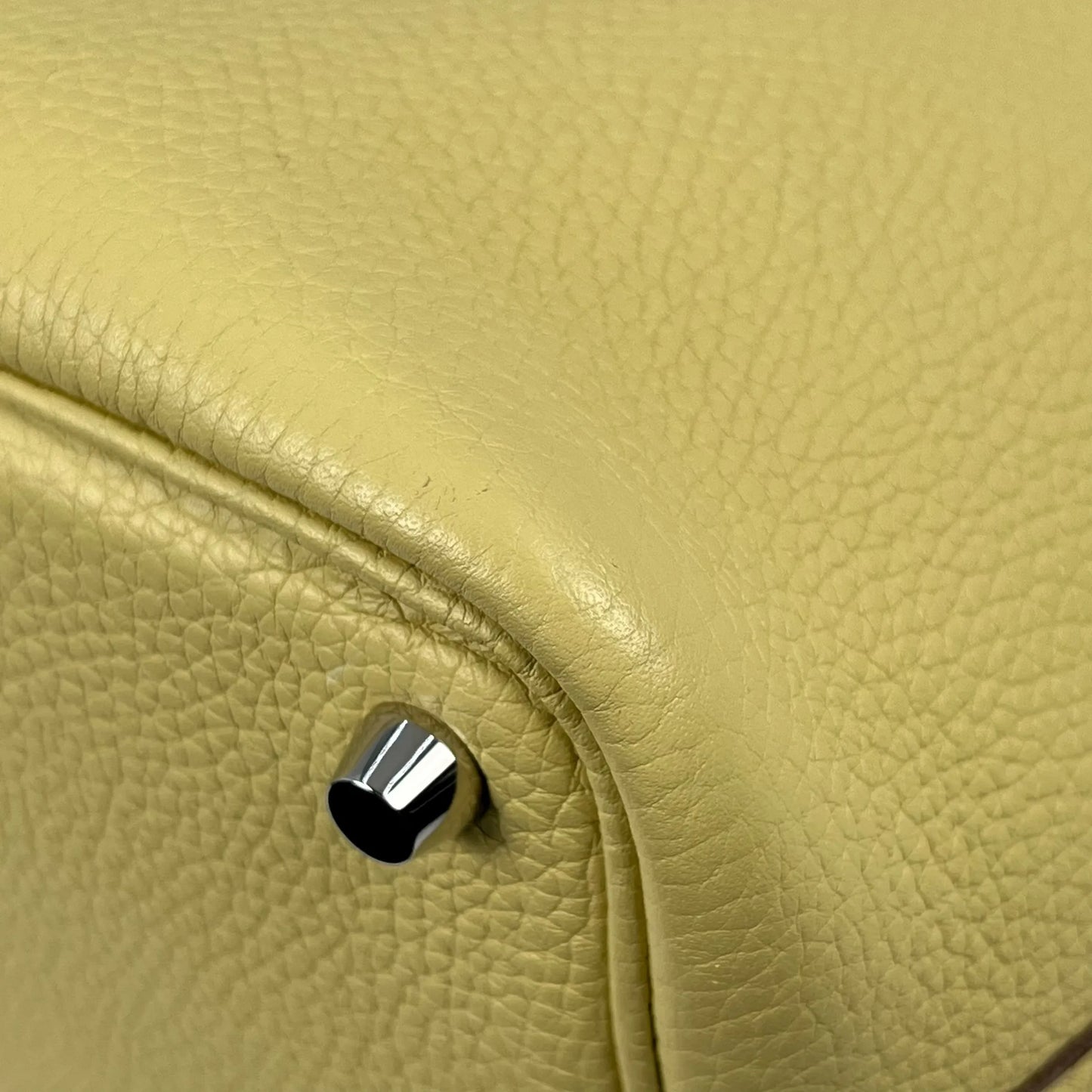 Hermès Picotin Lock PM Taurillon X Stamp (2016) Handbag - Yellow 