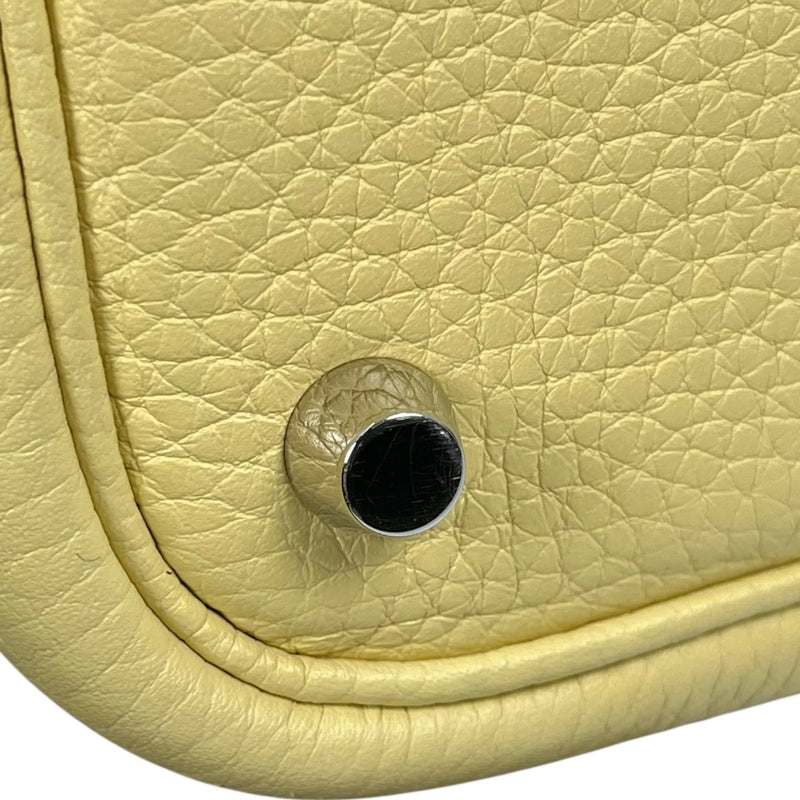 Hermès Picotin Lock PM Taurillon X Stamp (2016) Handbag - Yellow 