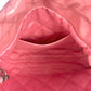 CHANEL Calfskin 22 Mini Handbag with Chain Shoulder Bag - Pink 
