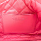 CHANEL Calfskin 22 Mini Handbag with Chain Shoulder Bag - Pink 