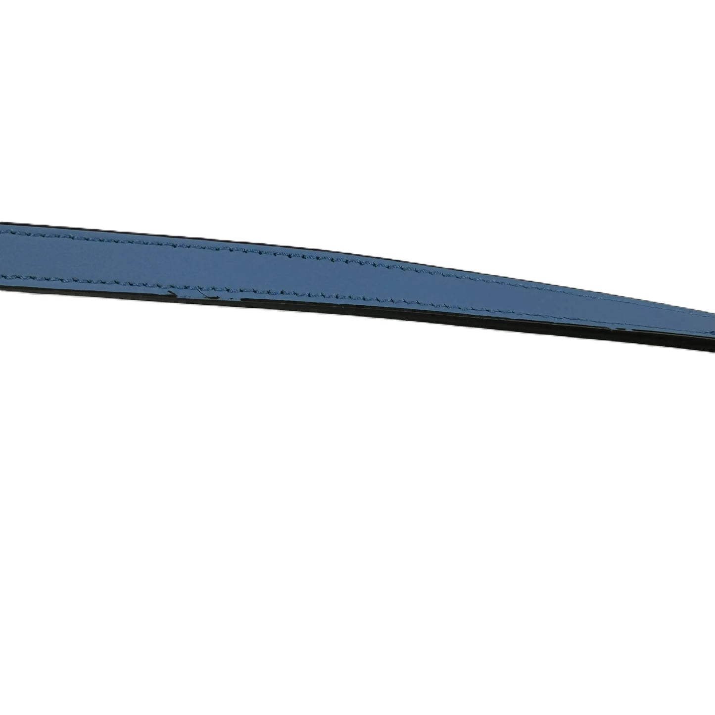 GUCCI Bamboo Leather Mini Handbag Shoulder Bag - Blue 