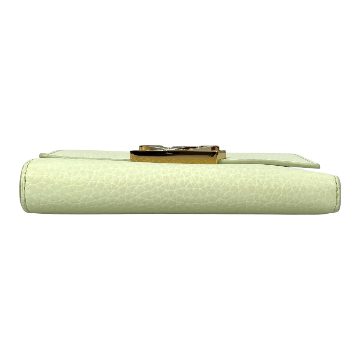 Louis Vuitton Capucines Portefeuille Compact Wallet - Mint Green 