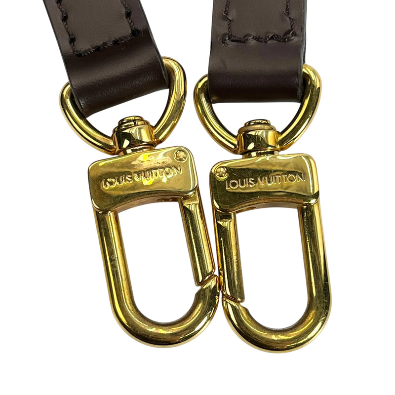 Louis Vuitton Damier Ebene Strap - Dark Brown - 35638 