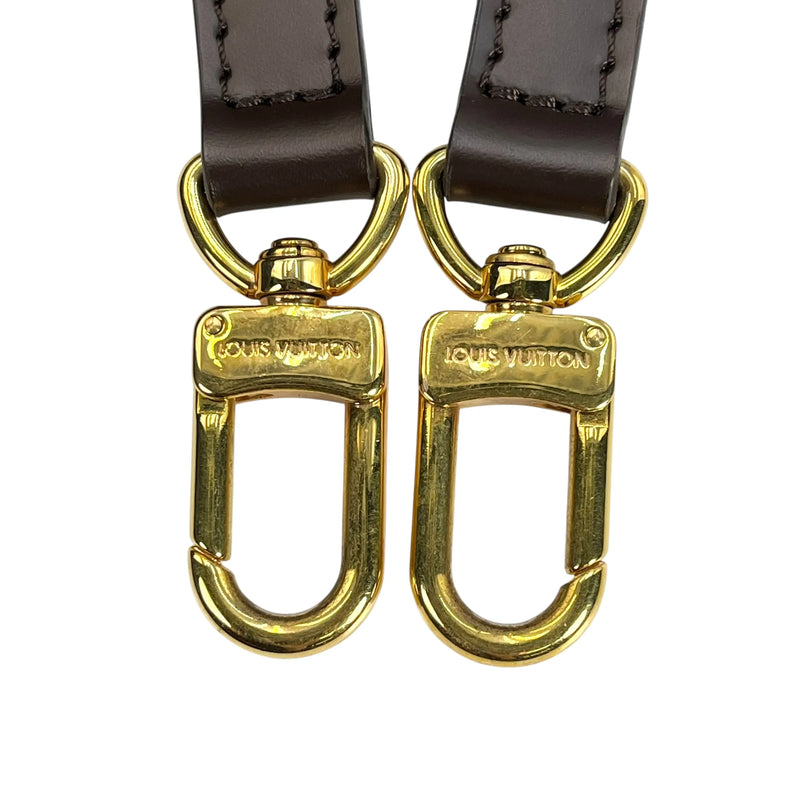Louis Vuitton Damier Ebene Strap - Dark Brown - 35638 