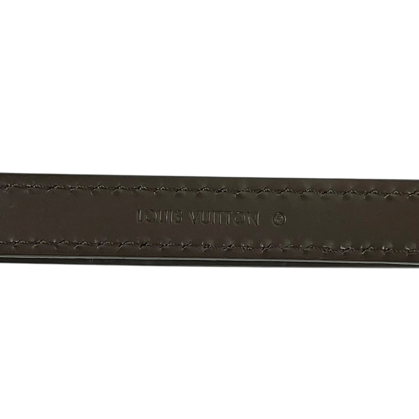 Louis Vuitton Damier Ebene Strap - Dark Brown - 35638 