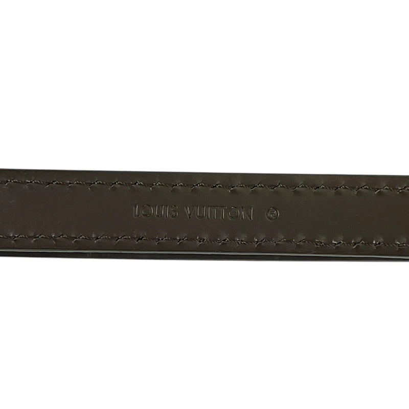 Louis Vuitton Damier Ebene Strap - Dark Brown - 35638 