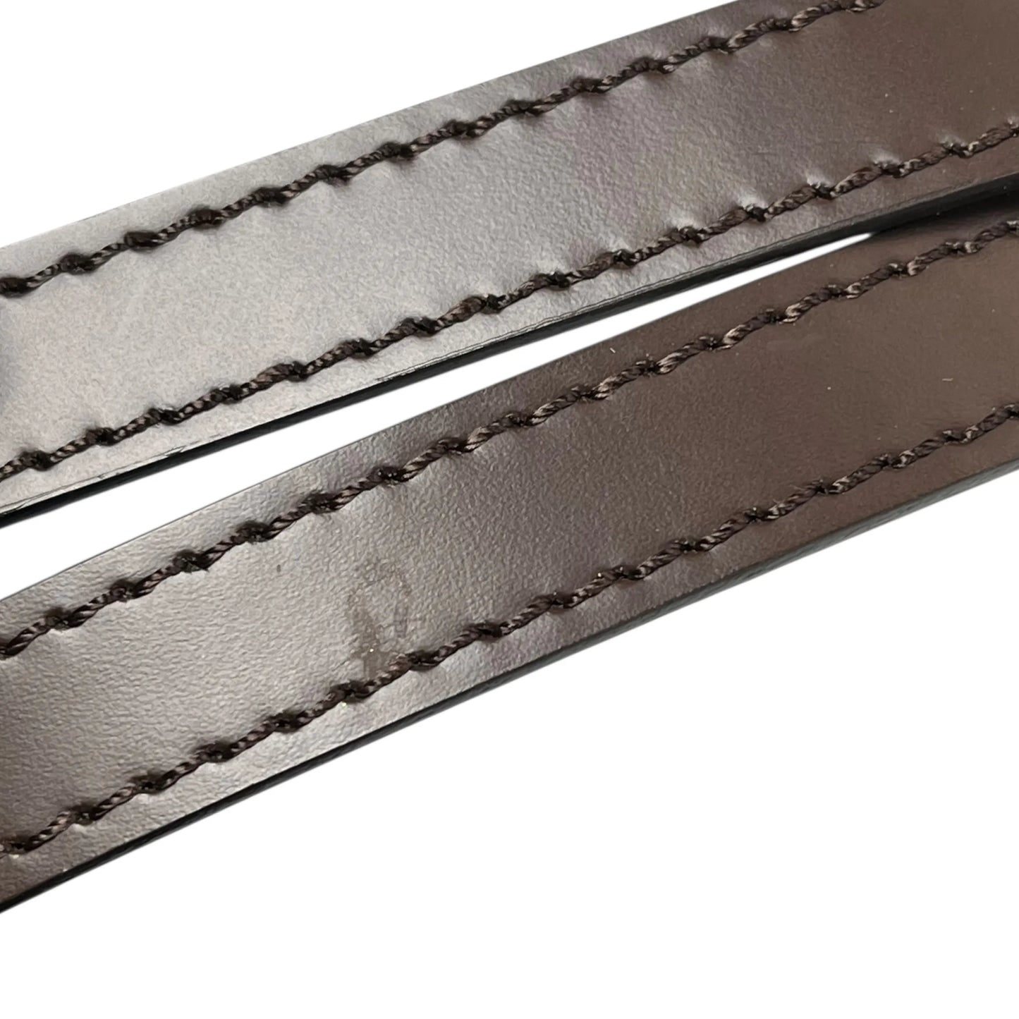 Louis Vuitton Damier Ebene Strap - Dark Brown - 35638 