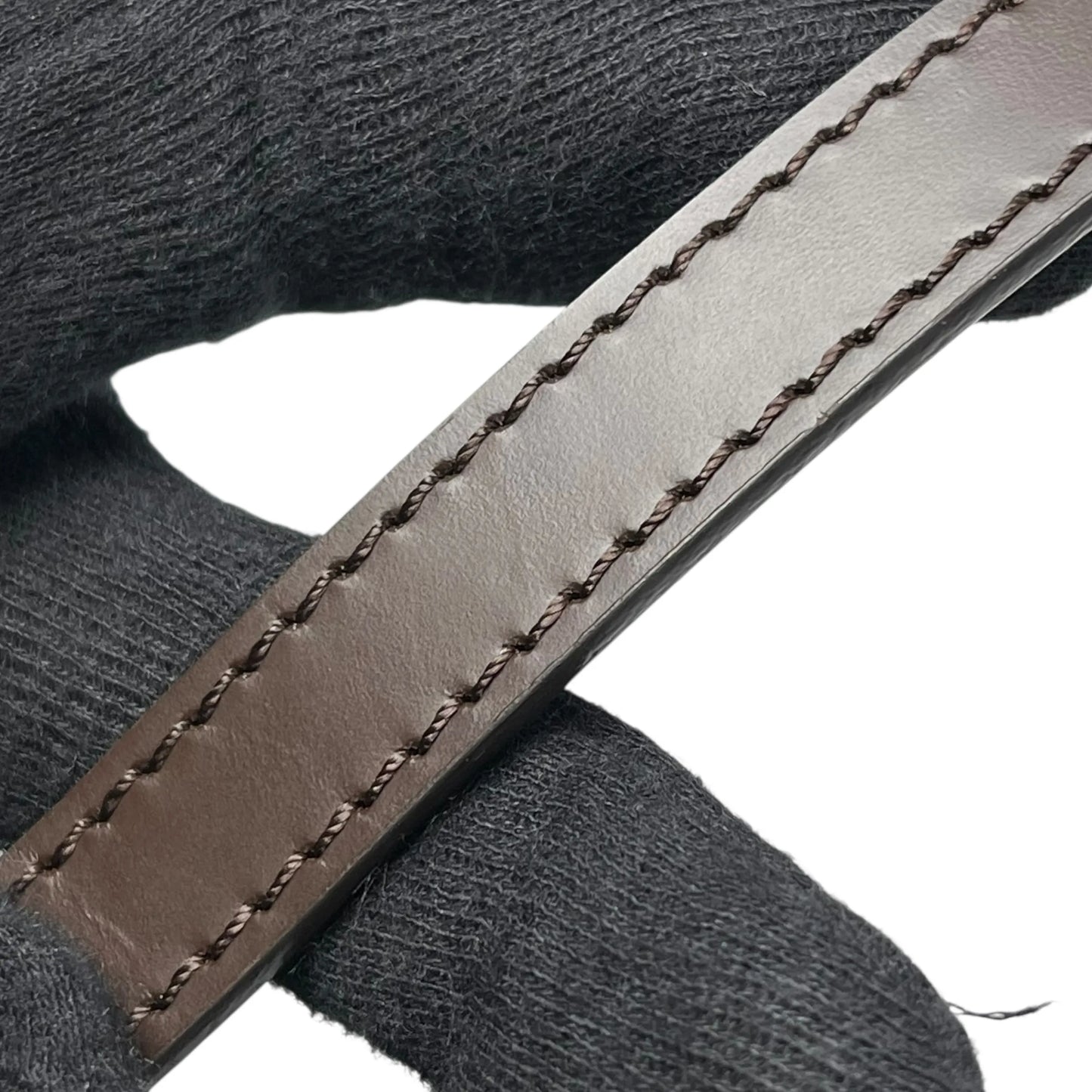 Louis Vuitton Damier Ebene Strap - Dark Brown - 35638 