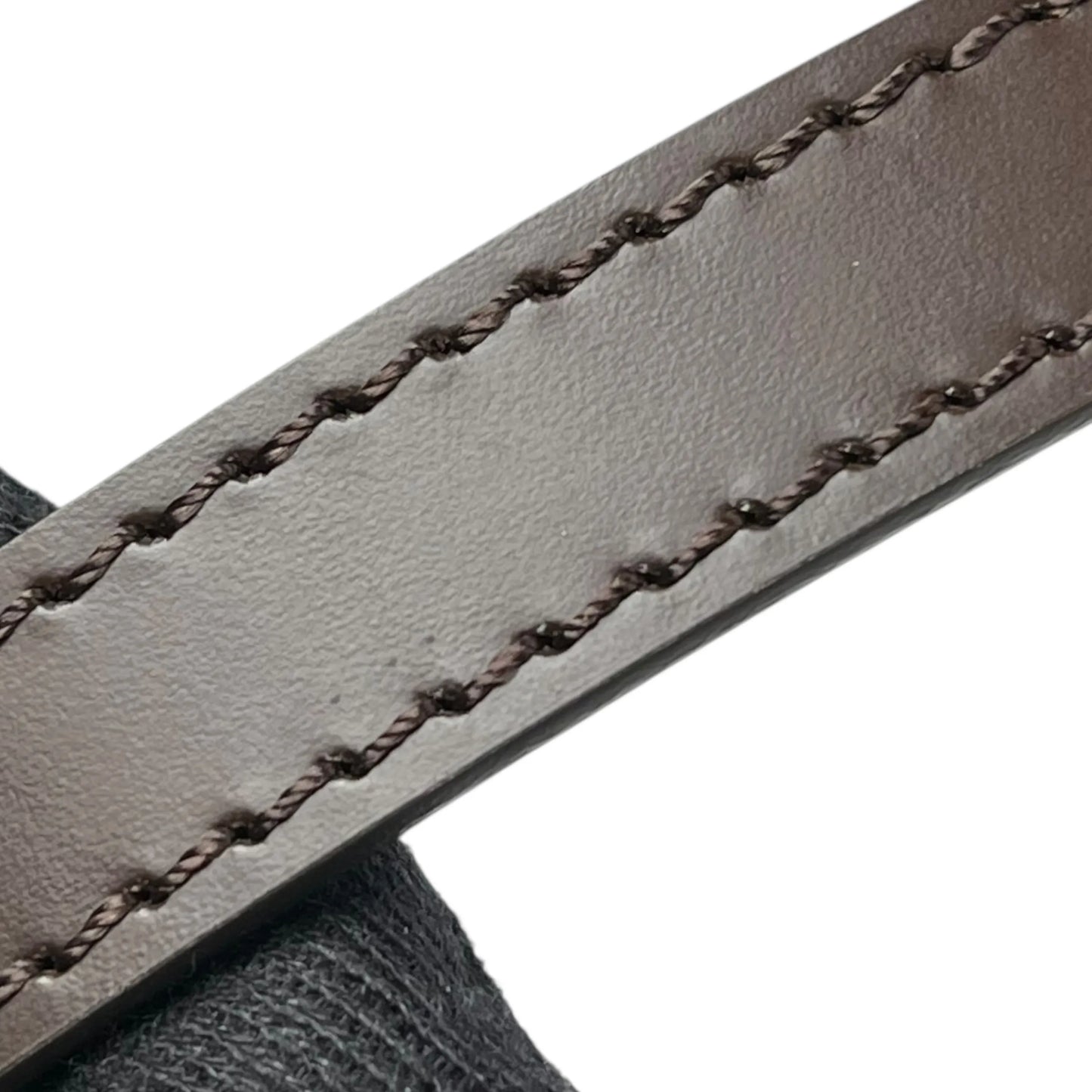 Louis Vuitton Damier Ebene Strap - Dark Brown - 35638 