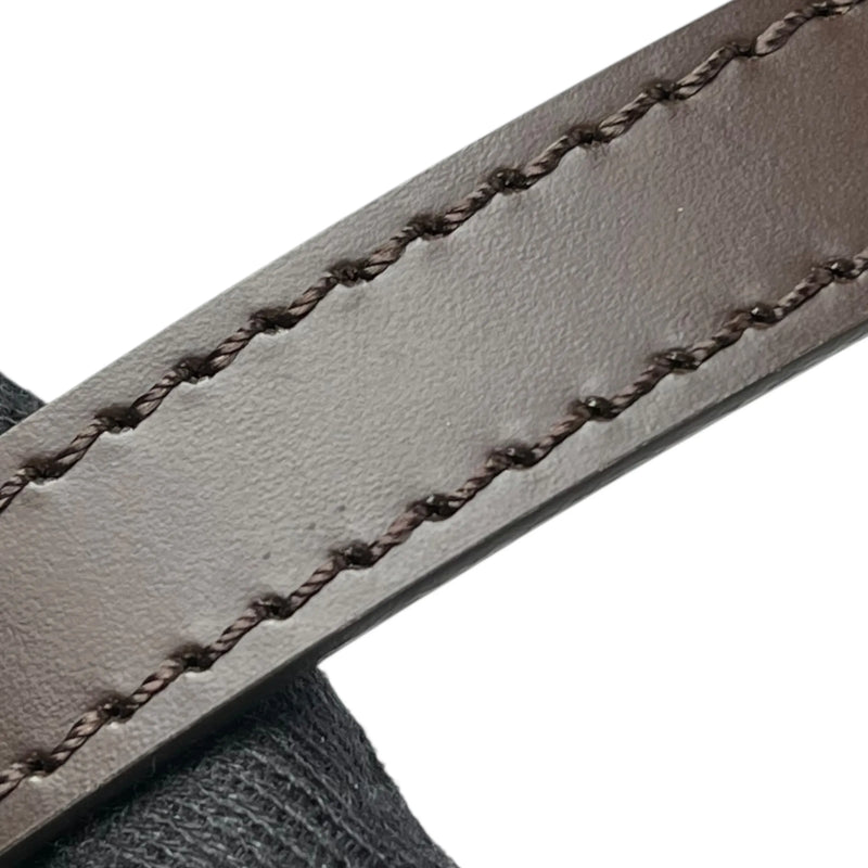Louis Vuitton Damier Ebene Strap - Dark Brown - 35638 