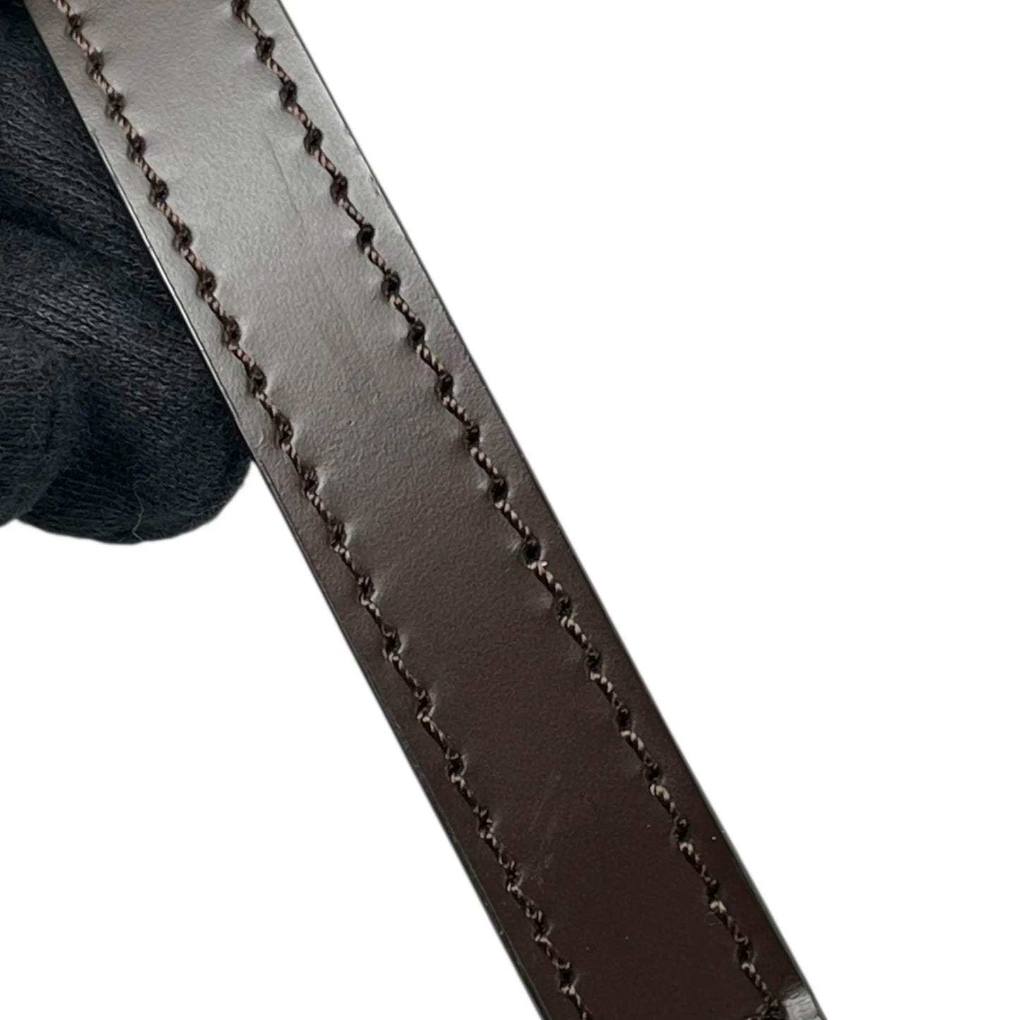 Louis Vuitton Damier Ebene Strap - Dark Brown - 35638 