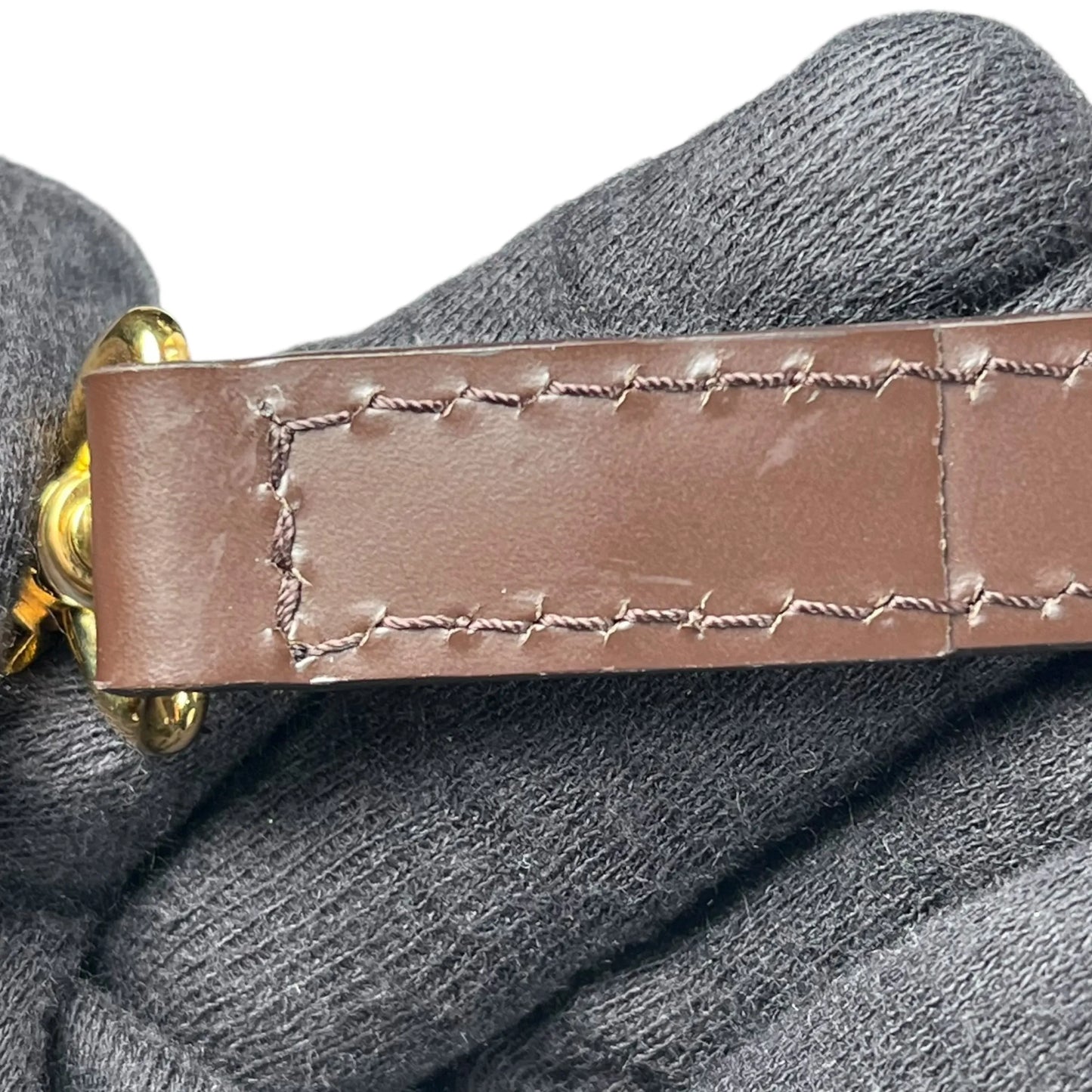 Louis Vuitton Damier Ebene Strap - Dark Brown - 35638 