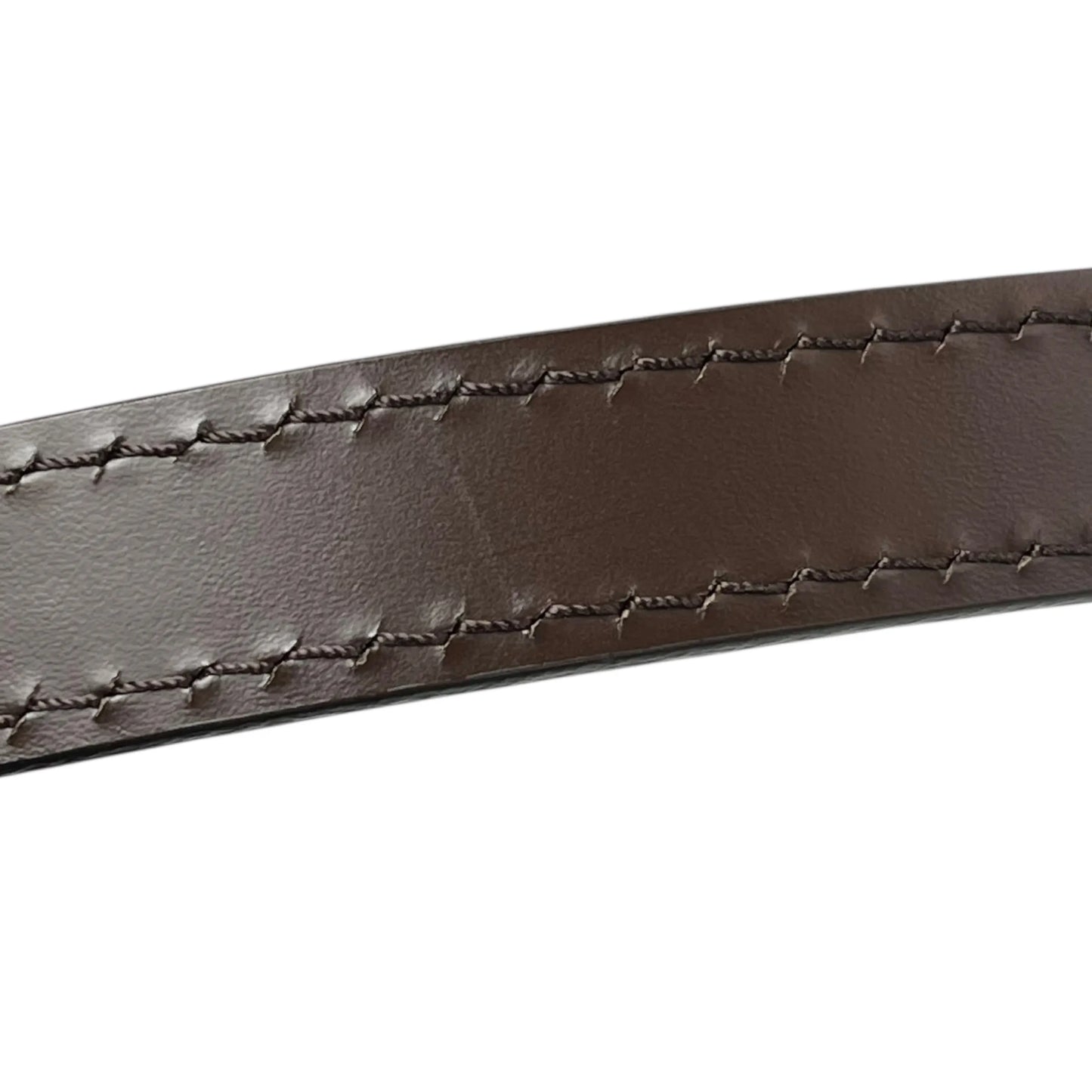 Louis Vuitton Damier Ebene Strap - Dark Brown - 35638 