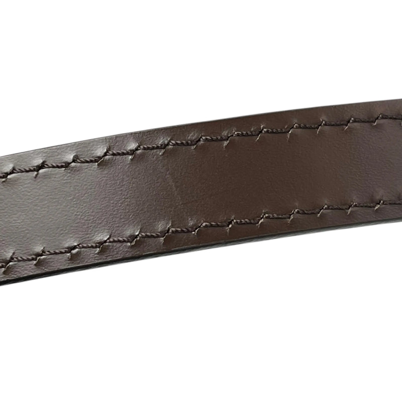 Louis Vuitton Damier Ebene Strap - Dark Brown - 35638 