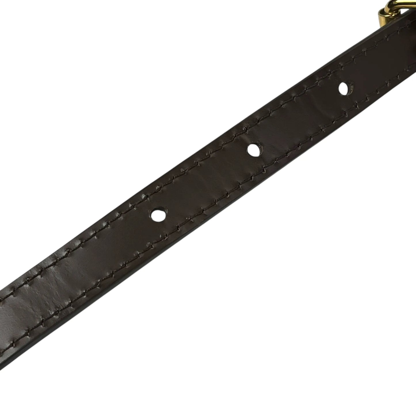 Louis Vuitton Damier Ebene Strap - Dark Brown - 35638 