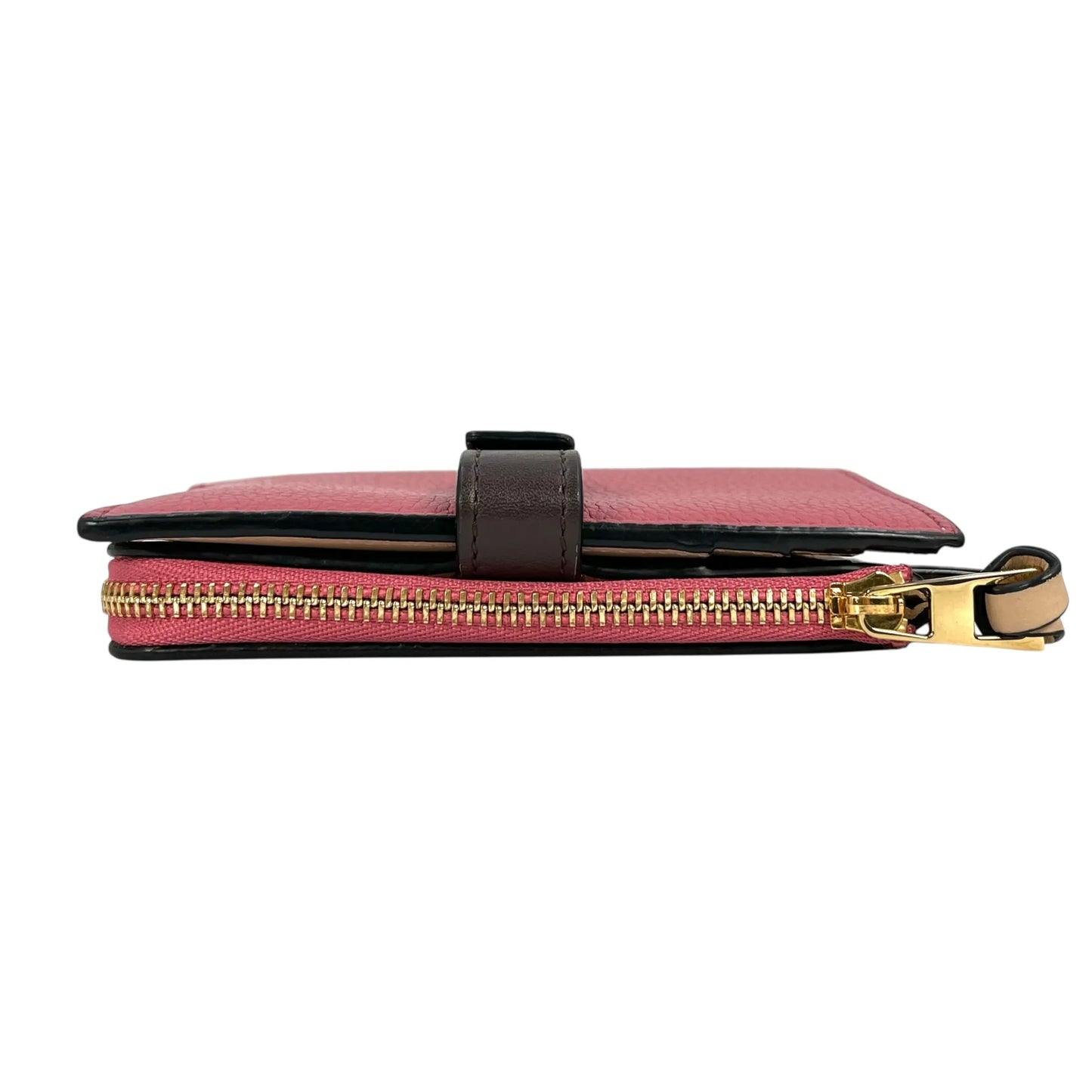 LOEWE Vertical Medium Compact Wallet - Pink 