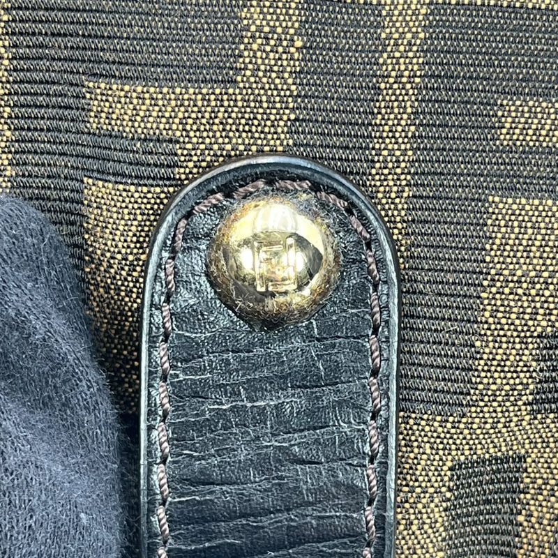 FENDI Zucca Shoulder Bag - Brown - 35749 