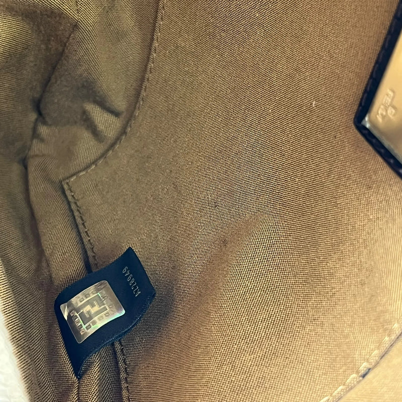 FENDI Zucca Shoulder Bag - Brown - 35749 