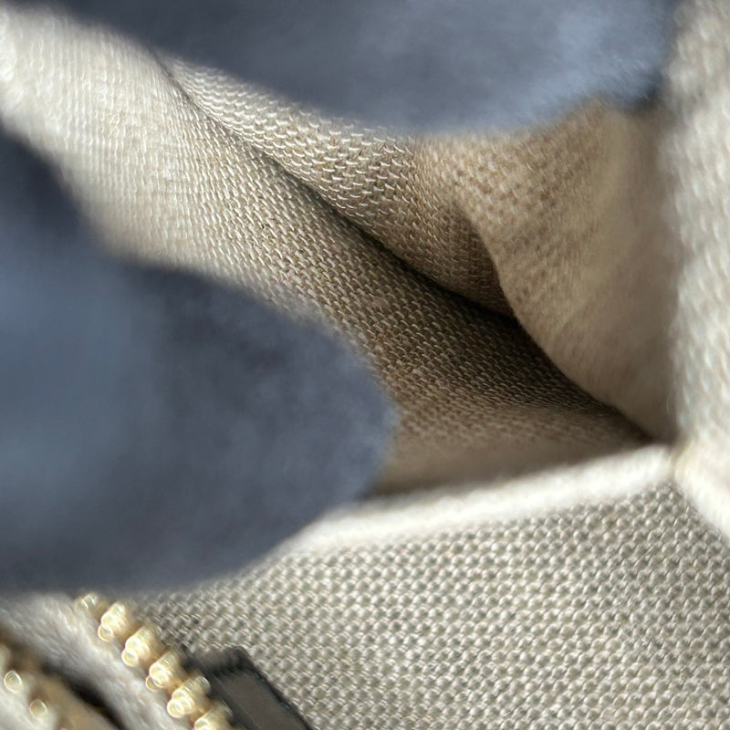 BALENCIAGA Padlock Work Bag Leather Handbag/Shoulder Bag - Black 