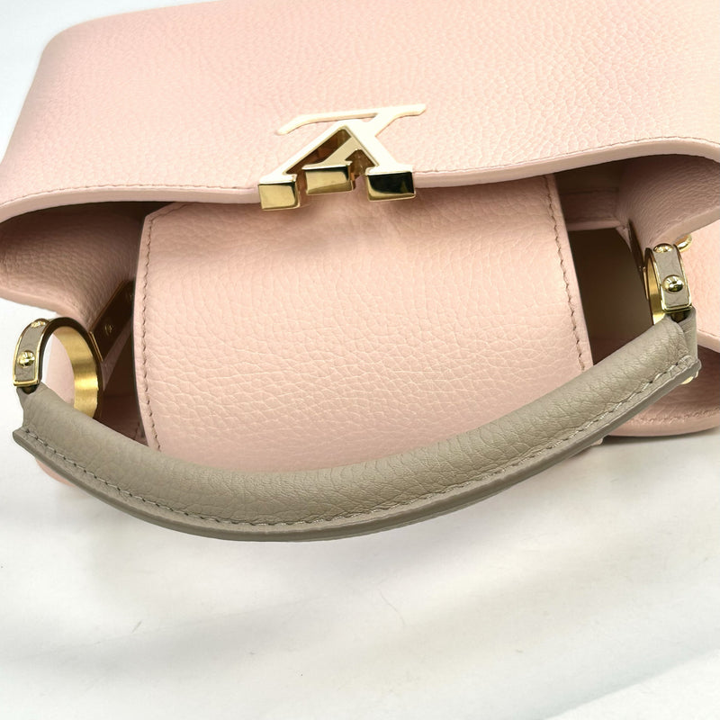 Louis Vuitton カプシーヌBB トリヨンレザー ハンドバッグ ショルダーバッグ - ピンク