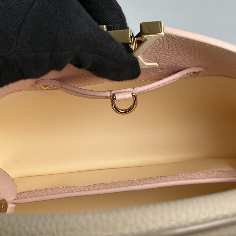 Louis Vuitton カプシーヌBB トリヨンレザー ハンドバッグ ショルダーバッグ - ピンク