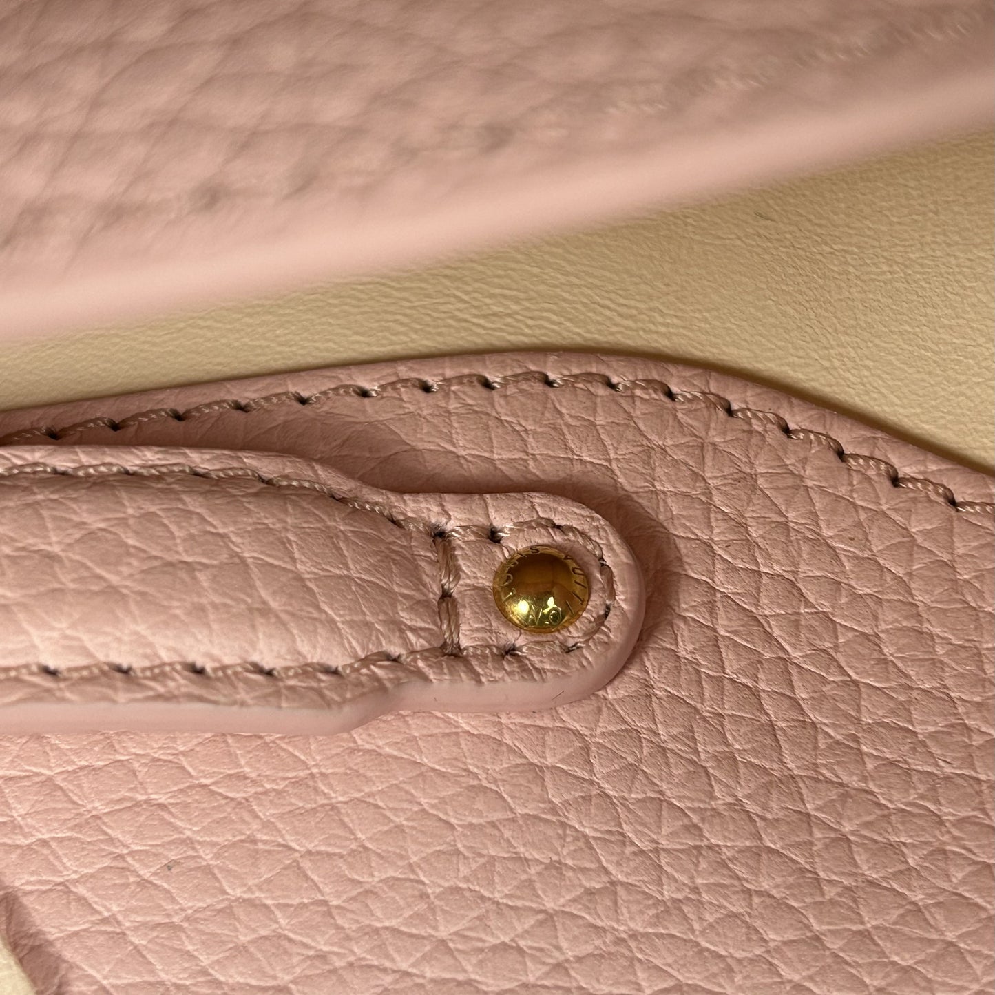 Louis Vuitton カプシーヌBB トリヨンレザー ハンドバッグ ショルダーバッグ - ピンク