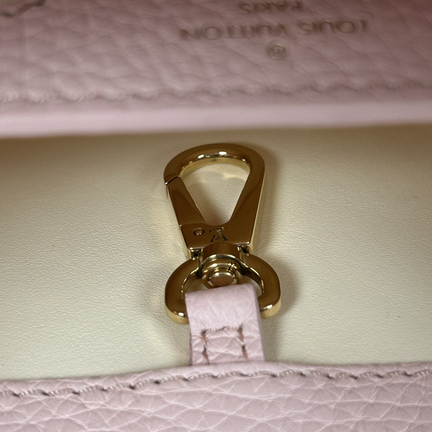 Louis Vuitton カプシーヌBB トリヨンレザー ハンドバッグ ショルダーバッグ - ピンク