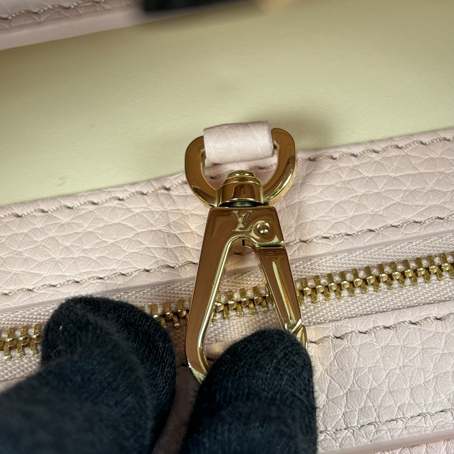 Louis Vuitton カプシーヌBB トリヨンレザー ハンドバッグ ショルダーバッグ - ピンク