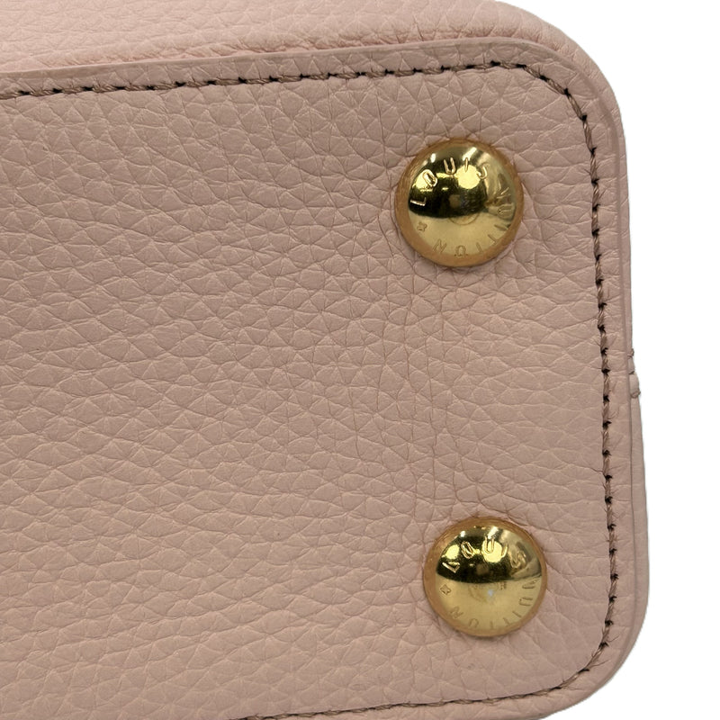 Louis Vuitton カプシーヌBB トリヨンレザー ハンドバッグ ショルダーバッグ - ピンク