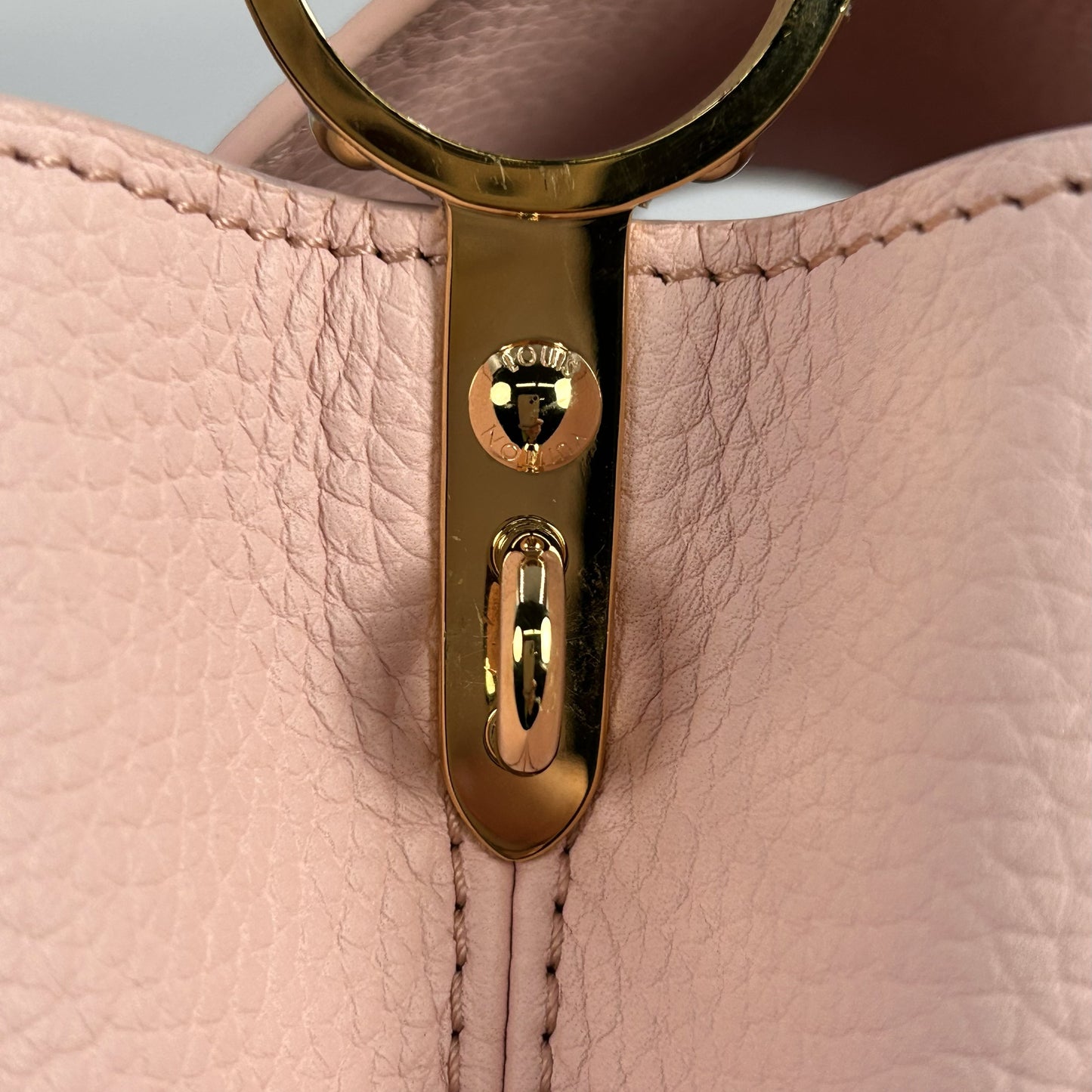 Louis Vuitton カプシーヌBB トリヨンレザー ハンドバッグ ショルダーバッグ - ピンク