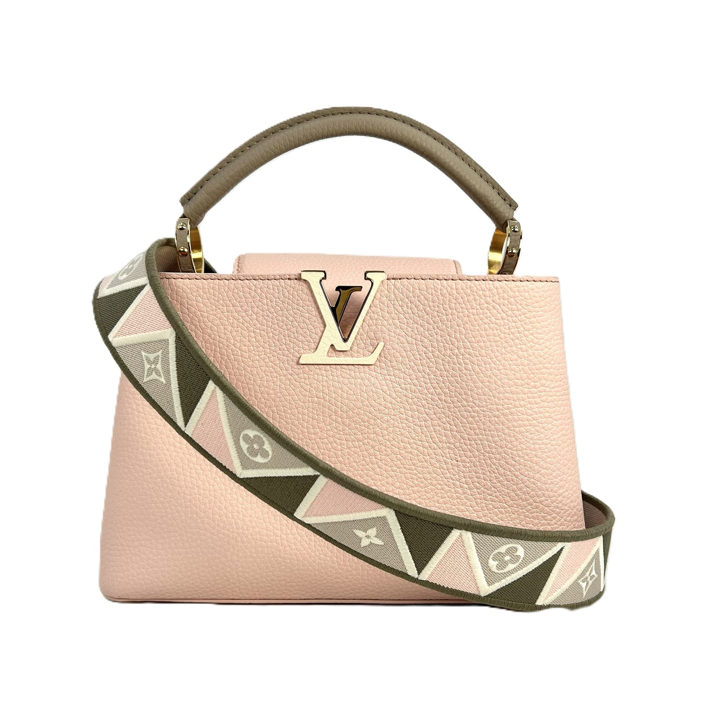 Louis Vuitton カプシーヌBB トリヨンレザー ハンドバッグ ショルダーバッグ - ピンク