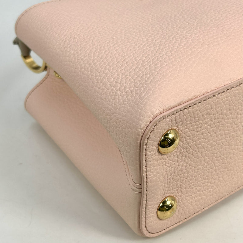 Louis Vuitton カプシーヌBB トリヨンレザー ハンドバッグ ショルダーバッグ - ピンク