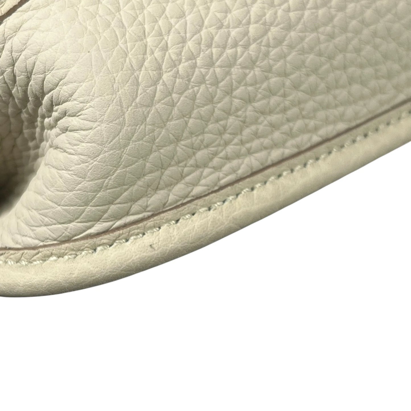 Hermès Evelyn TPM Taurillon Leather Shoulder Bag with B Stamp (2023) - White 