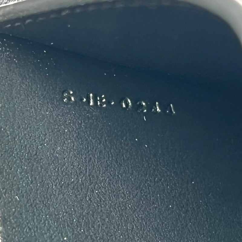 CELINE Triomphe Leather Card Case - Black - 35798 