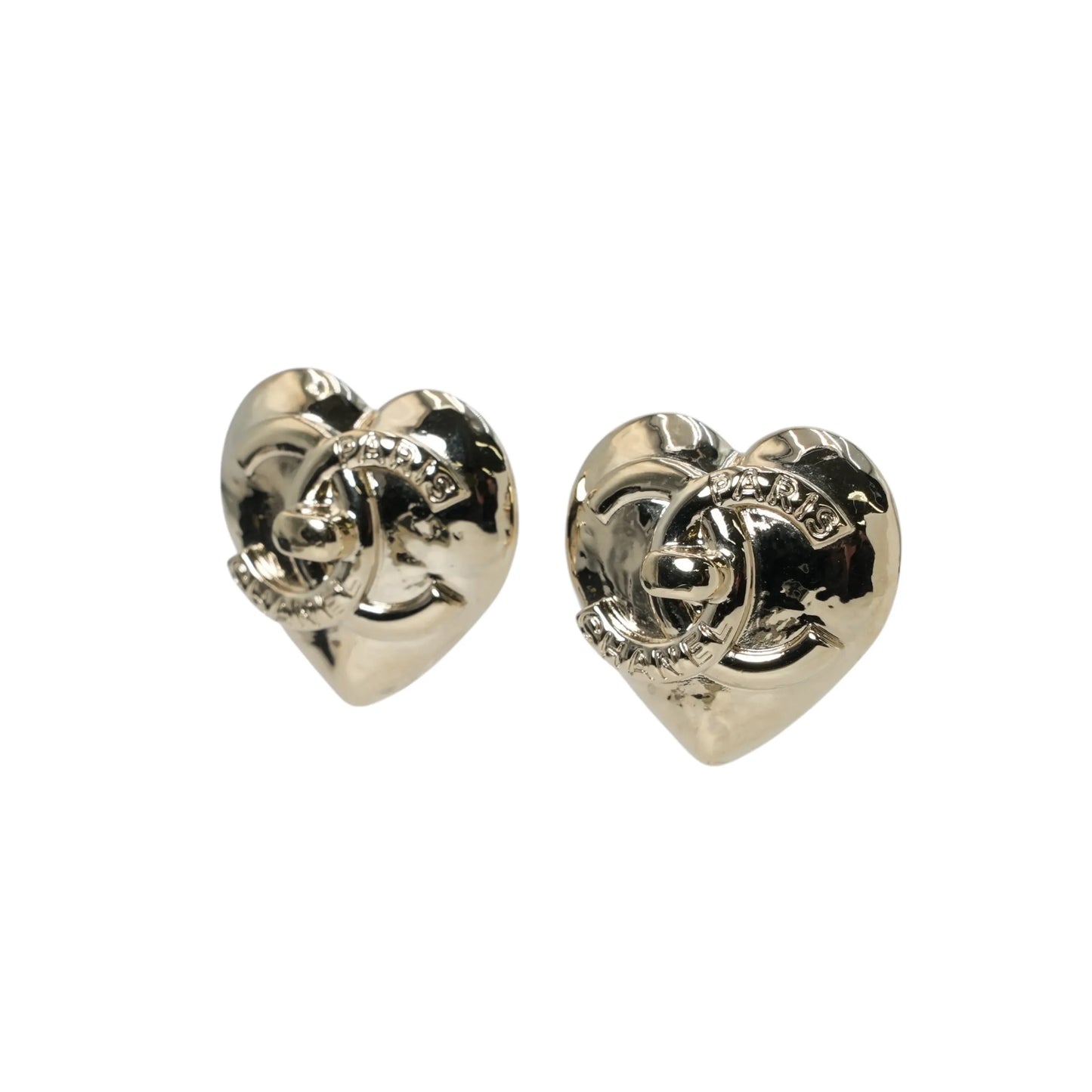 CHANEL Heart Earrings B22B - Metal - 35800 