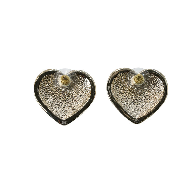 CHANEL Heart Earrings B22B - Metal - 35800 