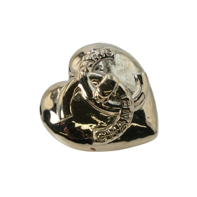 CHANEL Heart Earrings B22B - Metal - 35800 