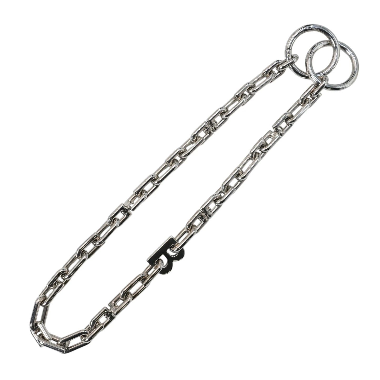 BALENCIAGA Bチェーン ネックレス - ブラス - 35801