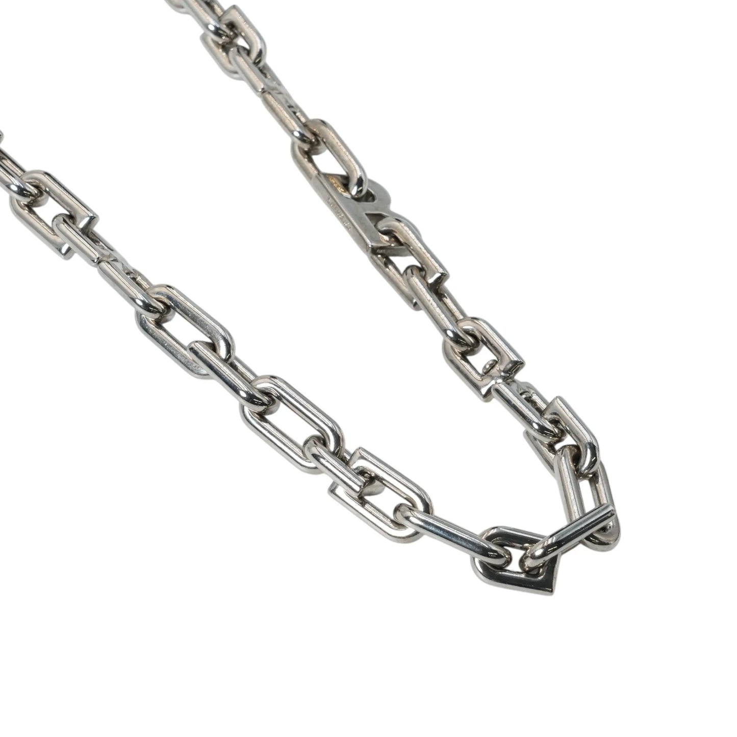 BALENCIAGA Bチェーン ネックレス - ブラス - 35801