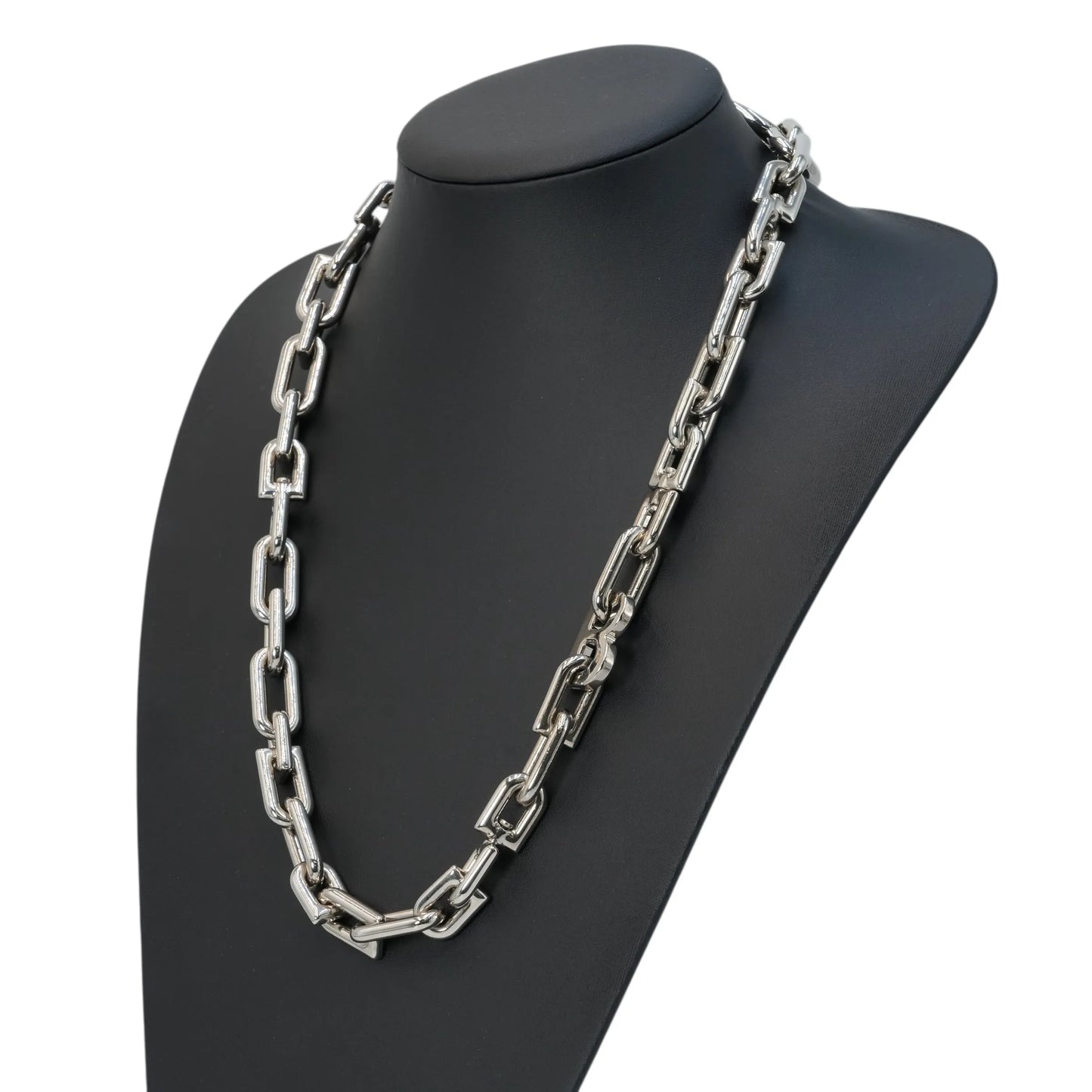 BALENCIAGA Bチェーン ネックレス - ブラス - 35801