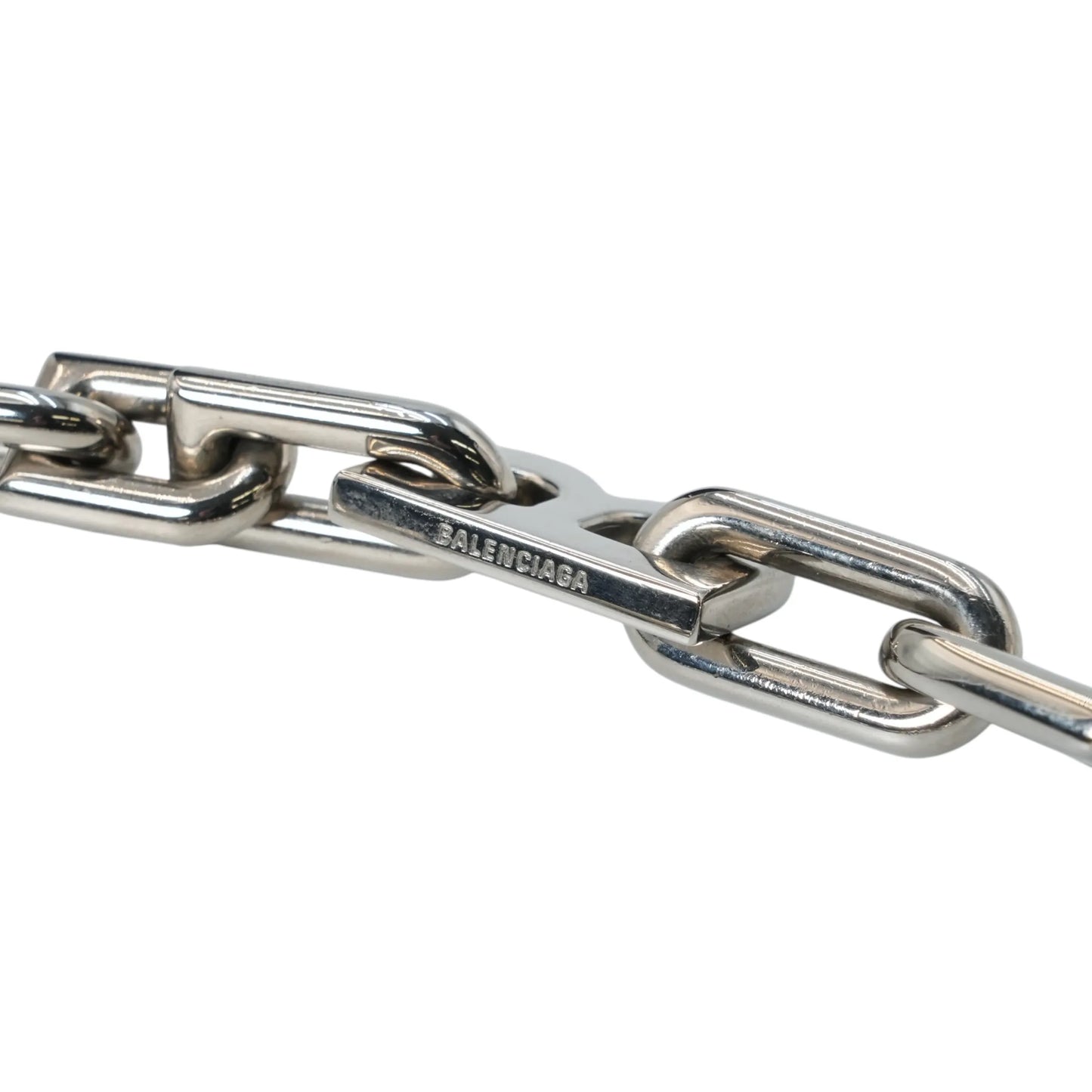 BALENCIAGA B チェーン ネックレス - ブラス - 35802