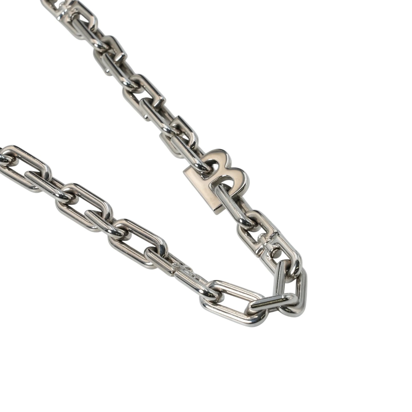 BALENCIAGA B チェーン ネックレス - ブラス - 35802