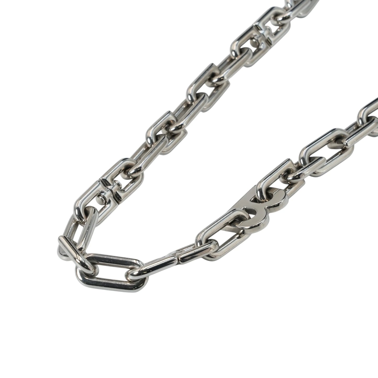 BALENCIAGA B チェーン ネックレス - ブラス - 35802