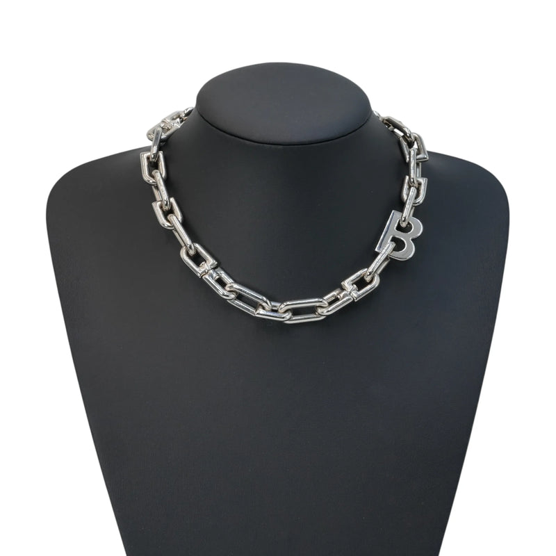 BALENCIAGA B チェーン ネックレス - ブラス - 35802