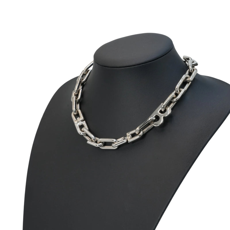 BALENCIAGA B チェーン ネックレス - ブラス - 35802