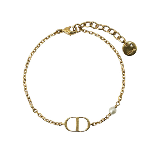 Dior CD logo pearl bracelet - metal - 35908 