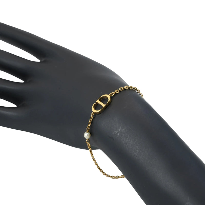 Dior CD logo pearl bracelet - metal - 35908 