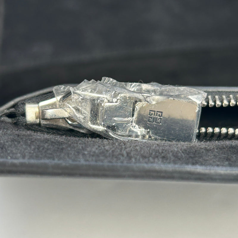 GIVENCHY 1952 Top Handle Leather Handbag/Shoulder Bag - Black 