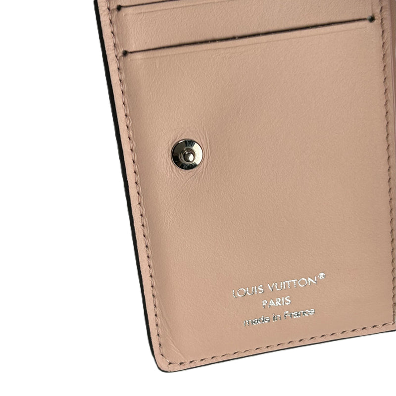 Louis Vuitton Portefeuille Claire Calfskin Compact Wallet - Pink 