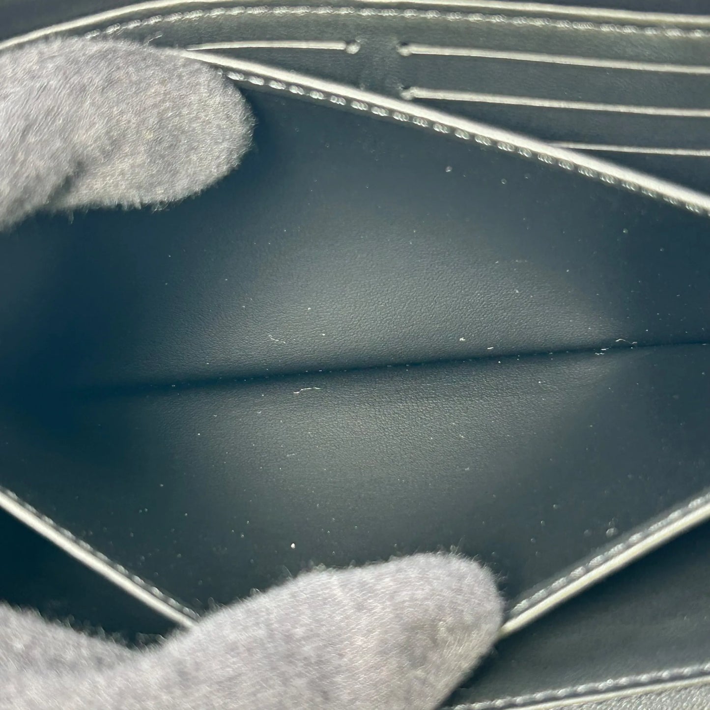 Louis Vuitton モノグラム ラムレザー クッサン ジッピーウォレット 長財布 ロングウォレット - ブラック